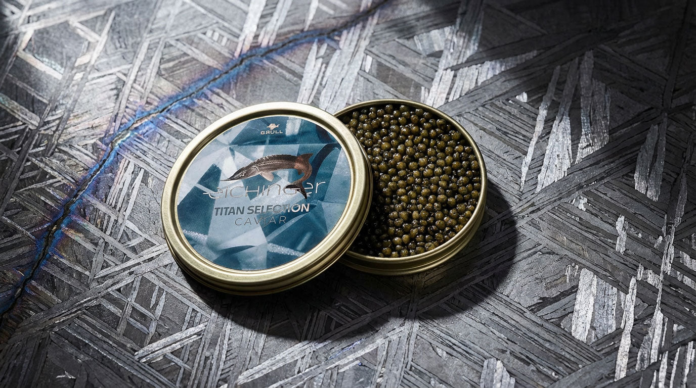 Eichinger Caviar Titan selection on metal Surface