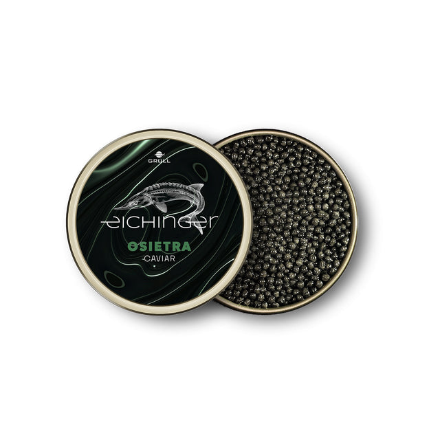 Eichinger Caviar Osietra Tin half opened
