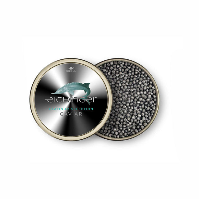 Caviar showcase of Platinum Selection Caviar