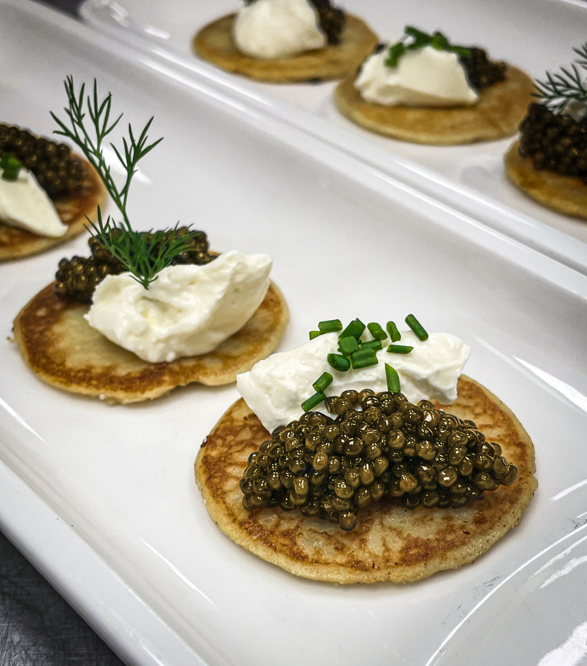 The perfect accompaniment to caviar - Blinis – Eichinger Caviar