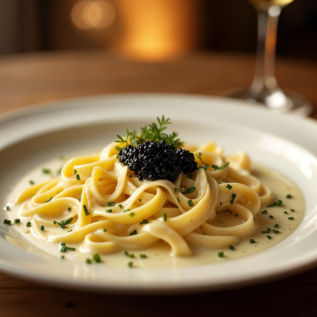 Creamy Caviar Pasta – A Gourmet Recipe