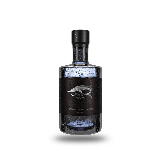 Vodka distilled with Sturgeon caviar