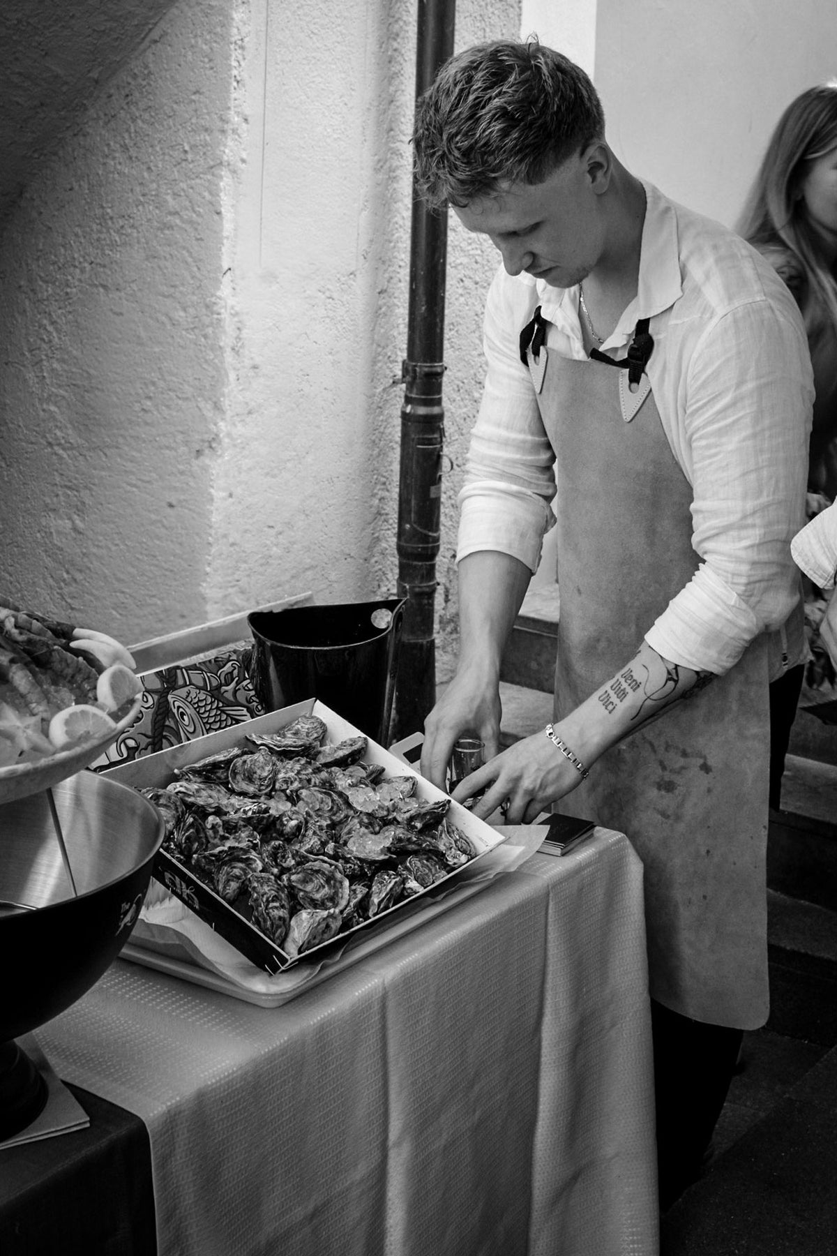 Leo Eichinger at a Caviar Event