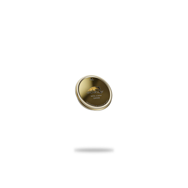50g tin of Eichinger Royal Albino Caviar, gold lid